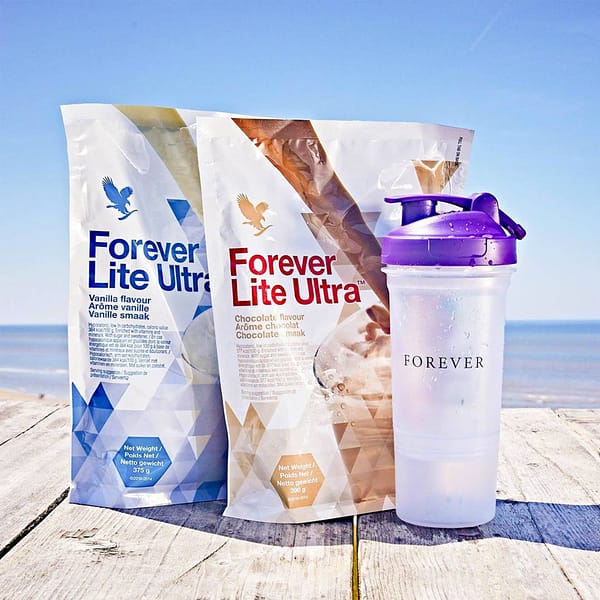 Forever Living Products Ultra Lite Vanilla and Chocolate Plant based Protein shakes