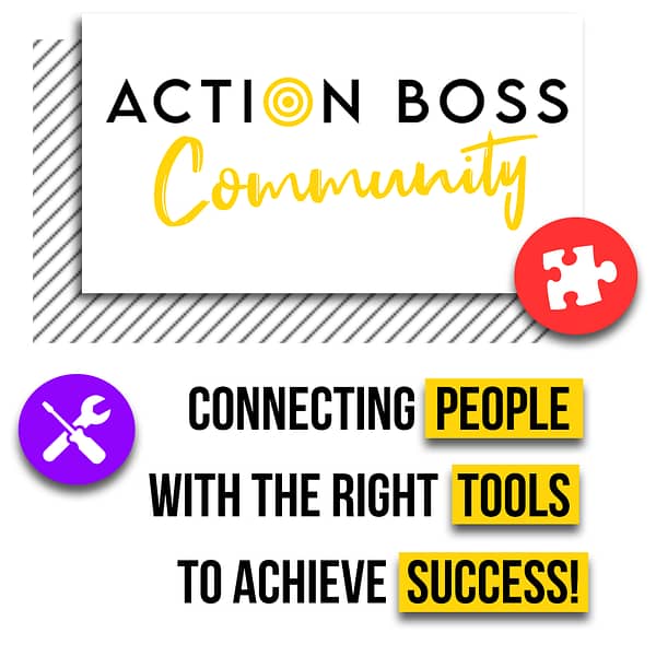 Action Boss Interactive Business Community, Connecting people with the right tools to achieve success